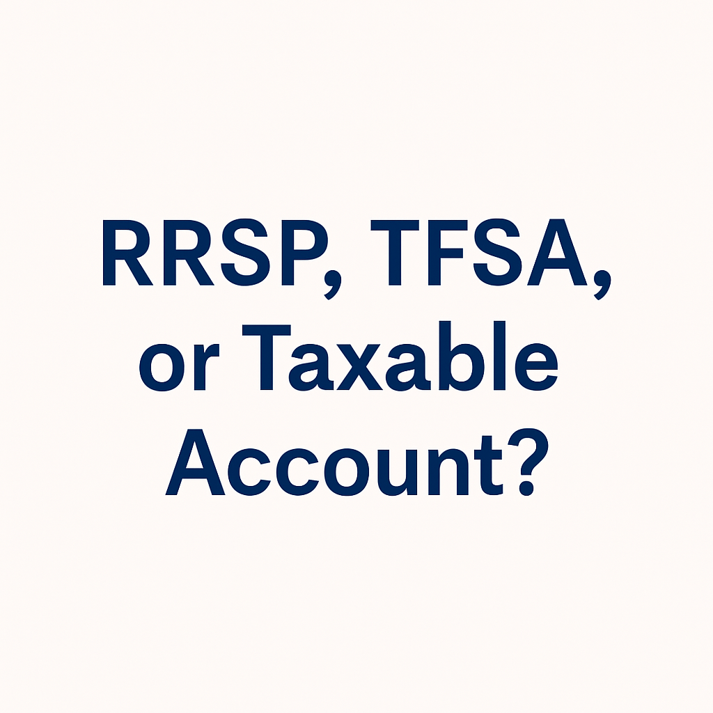What Happens When You Invest $100,000 in an RRSP, TFSA, or Taxable Account?